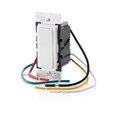 thumbnail image 2 of Leviton 3009110 15A Leviton Decora Commutateur Intelligent Wi-Fi, Blanc, 2 of 8
