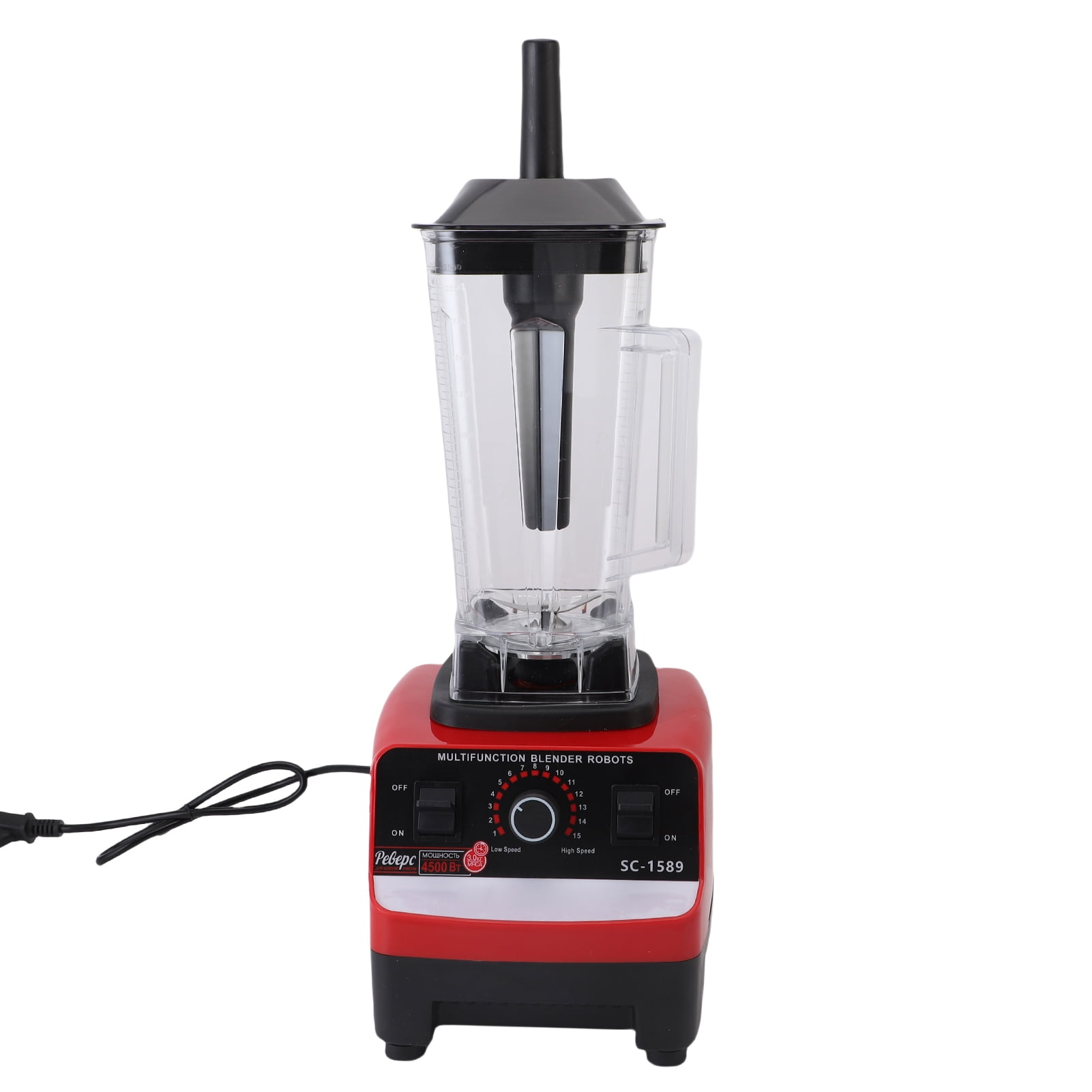 Countertop Blender, Blender High Efficiency Detachable Easy To Clean with 2 Cups for Juicing
