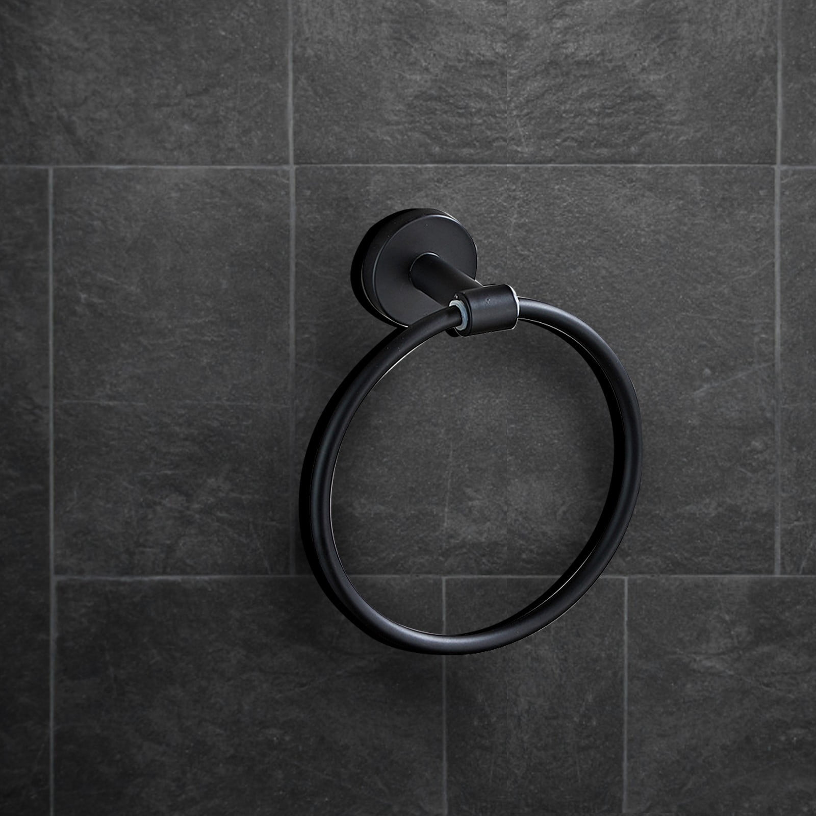 Élégant Anneau Porte-Serviette en Acier Inoxydable 304 pour Rangement Efficace dans la Salle de Bain et Style Moderne