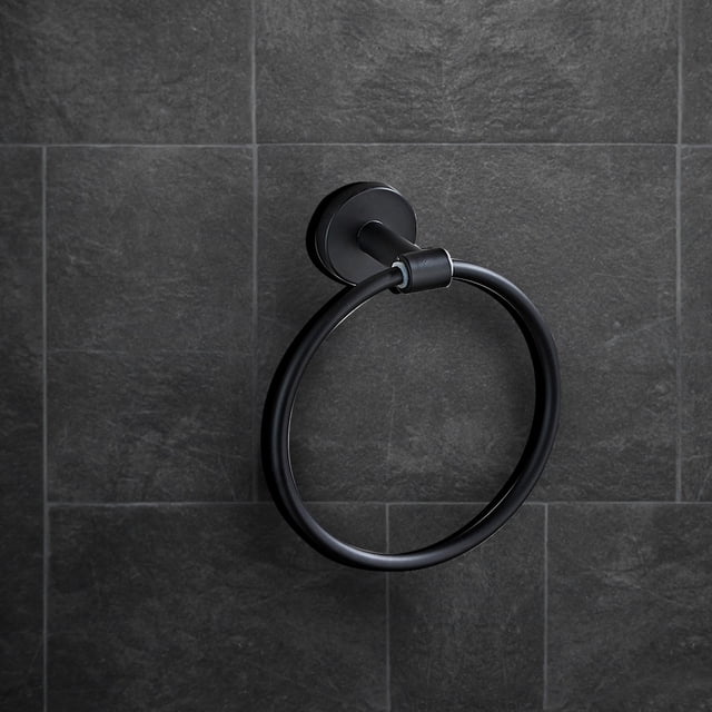 Anneau Porte-Serviette Élégant en Acier Inoxydable 304 pour un Rangement Efficace de la Salle de Bain et un Style Moderne
