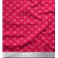 thumbnail image 1 of Soimoi polyester Crepe Fabric Dot & Paisley Print Sewing Fabric Yard 52 Inch Wide, 1 of 1