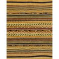 thumbnail image 1 of Ahgly Company Indoor Rectangle Abstract Yellow Abstract Area Rugs, 6' x 9', 1 of 6