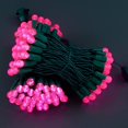 thumbnail image 3 of Pink One-Piece G12 Raspberry Christmas Lights 140 Count 48 Feet, 2 Sets 70 LED 24 ft High Waterproof UL Certified String Light (Pink), 3 of 8