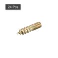 thumbnail image 3 of Unique Bargains M4x16mm Hanger Bolts, 24 Pack Double Ended Thread Dowel Screws, 3 of 5