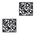 thumbnail image 4 of ZheElen 4piece Lightweight Hanging Divider Screens For Versatile Space Foldable Black Bird Chart 2Set, 4 of 6