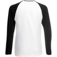 thumbnail image 2 of Fruit Of The Loom T-Shirt de Baseball à Manches Longues pour Hommes, 2 of 2