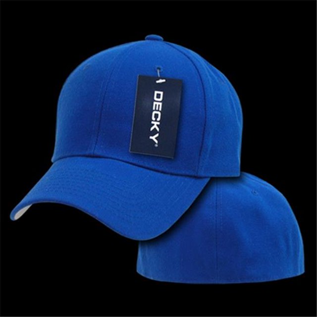 Decky 402-PL-RYL-22 Fitted Cap, Royal - 508, Size - 6.88