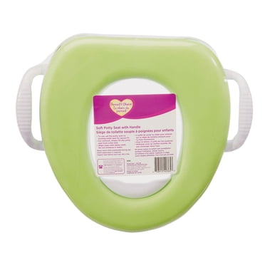 Siège de toilette souple pour enfants Le choix du parent à poignées