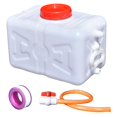 thumbnail image 3 of Contenant d'Eau Potable Réservoir de Stockage d'Eau d'Urgence avec Poignée Eau Potable Blanc 30 Chatons, 3 of 9