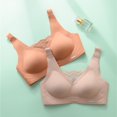 thumbnail image 5 of Women's Non Wired Padded Full Cup Bra - Wireless Supportive Bustier - W-Shape Structure Breathable Comfort Bra, 5 of 5