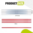 thumbnail image 3 of TROPOW Bull Float Kit,Concrete Float 48" Al-Mg Alloy Concrete Trowel Tool with Adjustable Bull Concrete Kit,Bull Float with 4 Float Handle Bull Float Bracket Concrete Tools Finishing Bull Float,Red, 3 of 7