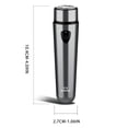thumbnail image 3 of Men'S Foil Shavers Small Pocket Size Washable Electric Rechargeable Travel Shavers For Men Mini Portable Shaving Microfoil For Ready To Use, Electric Shaver, 3 of 8