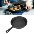 thumbnail image 4 of Even Heat Spread Cast Iron Skillet Easy Cooking Pan for Grill Oven Broiler, 4 of 8