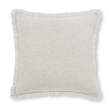 Bouclair Beige Palmer Decorative Pillow 24 X 24 in (60.96 X 60.96 cm)