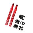 thumbnail image 4 of ZheElen Polyvalent Tubeless Pneu Presta Valve Extender pour et Vélos de Route 2 Pcs 50mm Rouge 50mm 80mm 5Set, 4 of 6