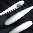 thumbnail image 4 of Cqxid Tableware Under $5 Arithmeticn Square Head Stainless Spoons Square Head Stainless Serving Spoons Table Spoons Dinner Spoons Flat Square Spoon Korean Square Sugar Spoon, 4 of 8