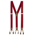 thumbnail image 1 of Buyless Fashion Suspenders For Men - 48" Adjustable Straps 1 1/4" - Y Back With Clips And Buttons, 1 of 7