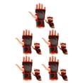 thumbnail image 2 of Decodeary 2pieces Stay Comfortable And Stylish With Breathable Gym Gloves Lightweight Red S 5Set, 2 of 6