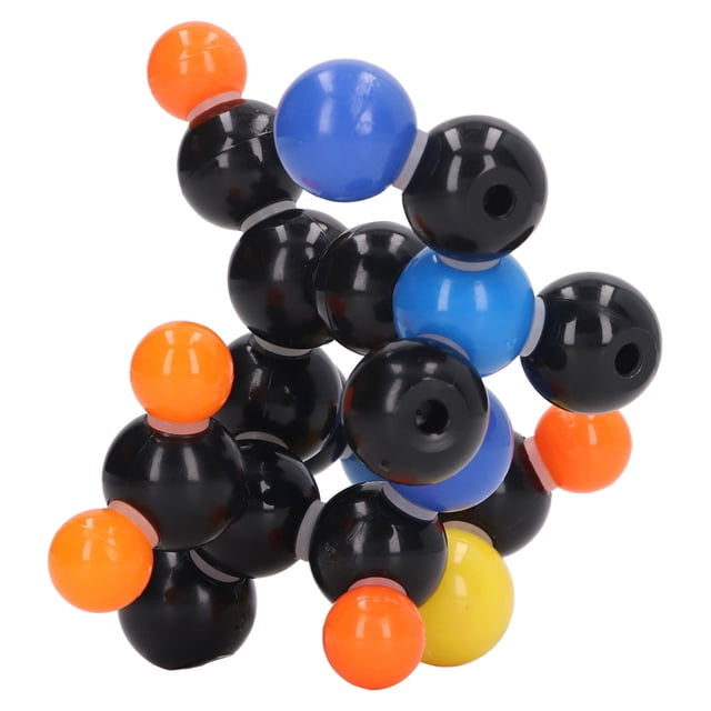 Trousse de Maquette de Molécule, Modèle de Structure Moléculaire Multifonctionnel avec Affichage Intuitif et Clé pour l'Apprentissage de la Chimie