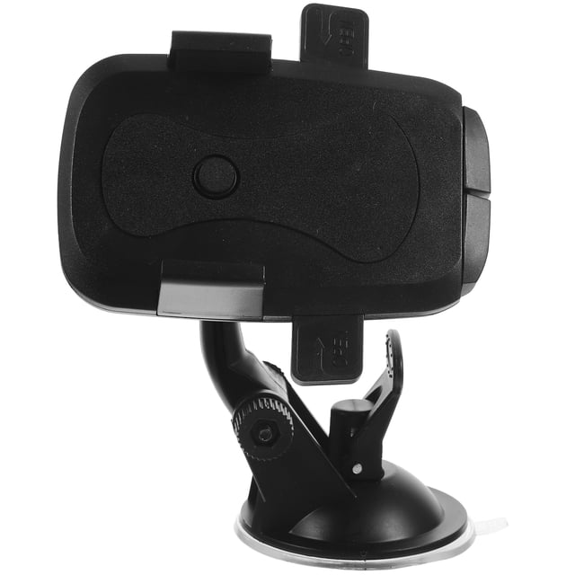 Car Phone Mount Holder Support Windshield Dashboard Universal Car Mobile Phone Cradle for Smartphone and GPS (Black)