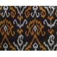 thumbnail image 4 of oneOone Georgette Viscose Fabric Stripe & Paisley Ikat Printed Fabric 1 Yard 42 Inch Wide, 4 of 4