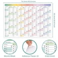 thumbnail image 2 of 2026 Large Wall Calendar,Year Planner with Stickers,12-Month Academic Organizer,Daily Planning Layout,Home Office Wall Calendar,Color-Coded Monthly Schedule,Thick Paper,At-A-Glance Year Calendar, 2 of 6