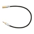 thumbnail image 2 of 3.5mm Male To Mini XLR 3pin Cable, 24AWG All Copper Conductor Nickel Plated Shell 3.5mm To Mini XLR Cable Plug And Play Stereo Sound  For Camera For Mixer, 2 of 8