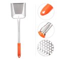thumbnail image 3 of 1Pc Stainless Steel Oil Slag Scoop Oil Filter Sieve Dregs Shovel (Silver), 3 of 8