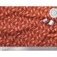 thumbnail image 2 of Soimoi Georgette Viscose Fabric Leaves & Floral Artistic Decor Fabric Printed Yard 42 Inch Wide, 2 of 5
