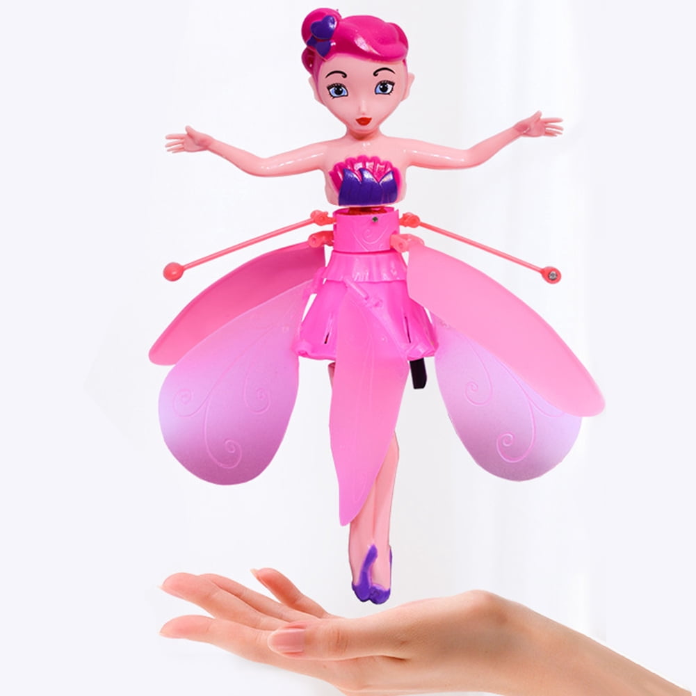 Alician Magic Flying Fairy Princess Doll For Kids Usb Rechargeable Gesture Sensing Mini Flying Toy For Indoor