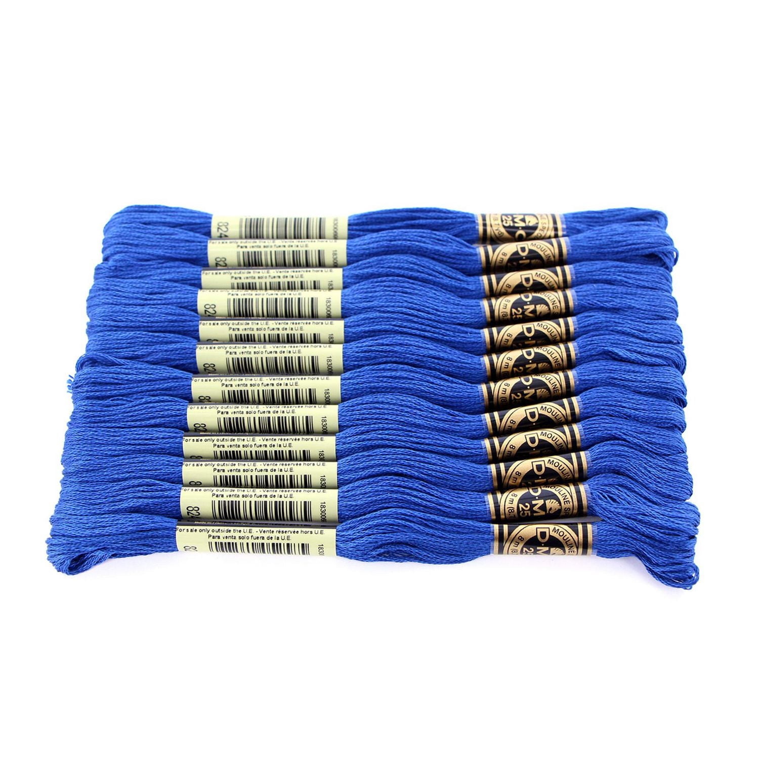 DMC bleu coton 6 Strand Floss 8 m (8.75 yd)