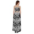 thumbnail image 4 of Bimba Ensemble Coordonné 2 Pcs Robe Aguichant de Plage et de Fête pour Femmes, Haut Court Imprimé Smocké et Jupe Longue, 4 of 7