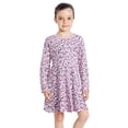 thumbnail image 5 of George Girls' Long-Sleeve Skater Dress, 5 of 5