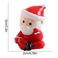 thumbnail image 2 of Christmas Miniature Figurines, Mini Resin Santa Decoration For DIY Christmas Decoration, 2 of 4