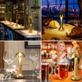 thumbnail image 3 of Labymos LEDs Decorative Desk Lamp USB Rechargeable Touching Control Eye-caring Artistic Nightstand Light for Bedroom, 3 of 7