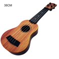 thumbnail image 4 of MesaSe Classical Ukulele Guitar Musical Instrument Interactive Ukulele Toy For Kid  38CM Khaki, 4 of 8