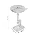 thumbnail image 3 of Butler Specialty Ellis Adjustable Pedestal Side Table, 3 of 24