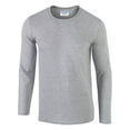 thumbnail image 1 of Gildan Mens Soft Style Long Sleeve T-Shirt, 1 of 5