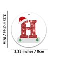 thumbnail image 4 of Birdeem Christmas Alphabet Decorations Personalized for Gift Christmas Tree Hanging Ornament Diy Decorations, 4 of 10