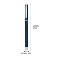 thumbnail image 3 of Blue Student Exam Pen 0.5Mm Press Type Gel Ink Pen Quick Drying Writing Pen Set Of 1 Blue Ink Pen For School Office Note Taking Smooth Writing Comfort Grip Design 52G Lightweight, 3 of 3