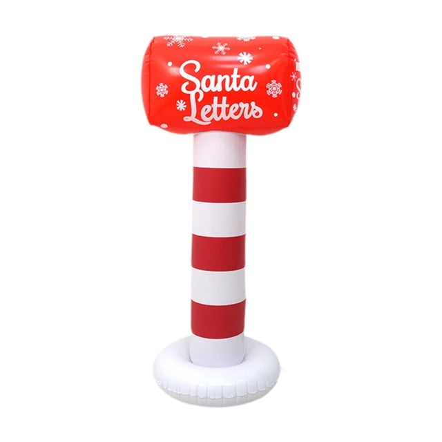 Abbracc Christmas Inflatables Xmas Decoration Creative Funny Home Decor Figurine Mailbox