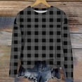 thumbnail image 5 of Chandails pour Bébés Filles Rabais Chandail à Col Rond Surdimensionné pour Filles Mode pour Enfants Chandail à Manches Longues à Enfiler Hauts 1-12 Ans Chandails pour Enfants Gris 11-12T, 5 of 5