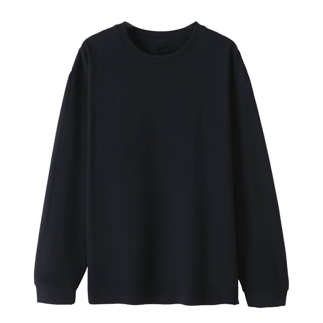 Yuyuzo Chandails en Molleton pour Femmes Manches Longues Col Rond Décontracté Confortable Automne Hiver Chandail Ample