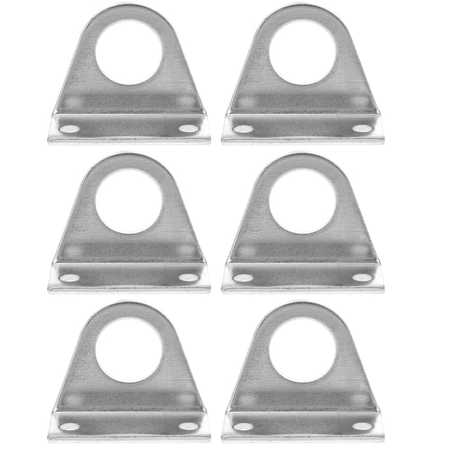 Stainless Steel Cylinder Mounting Brackets for Storage Durable and Practical 3 Pairs SC Series