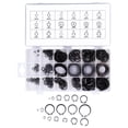 thumbnail image 2 of Ensemble de Clips en C, Noir Grand Application Retenue 300 Pcs pour Machine, 2 of 8