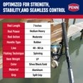 thumbnail image 4 of Penn Carnage III Boat Conventional Spinning Fishing Rod, 7’, Loads 20 – 40 Lbs, Black, 4 of 9