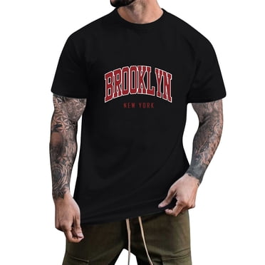 BOBOGOJP T-Shirts Graphiques pour Hommes en Coton à Manches Courtes T-Shirt (Noir, TG)