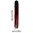 thumbnail image 2 of Nilvkv Motorcycle Personality Cool Motorcycle Balance Car Dirty Braid Helmet Braid Helmet Wig, 2 of 6