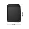 thumbnail image 2 of Rectangle Baking Pan Cookie Biscuit Pastry Stainless Steel Baking Oven Tray Non-stick Coating  Small  Gold, 2 of 9