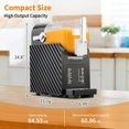 thumbnail image 2 of Ourlova 3L / 84oz Slushie Machine, Frozen Drink Maker with 3 Preset Modes, Auto-Clean, LED Display & One-Touch Dispensing for Home and Party Use, 2 of 7
